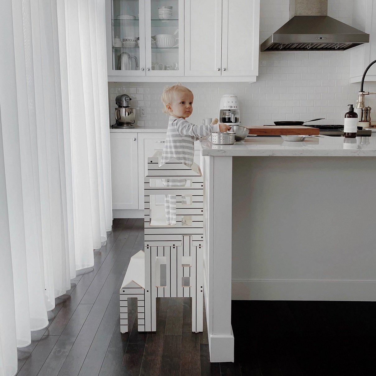 Rugs by Roo | Lakaluk Wooden Multi-Function Learning Tower Dollhouse-1121