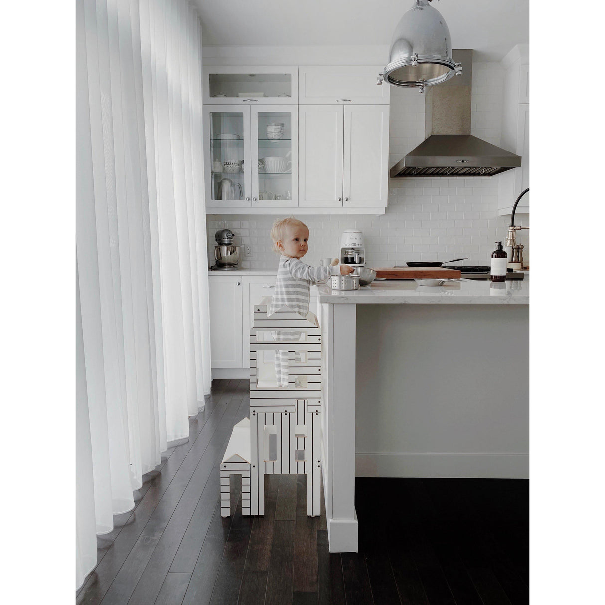 Rugs by Roo | Lakaluk Wooden Multi-Function Learning Tower Dollhouse-1121