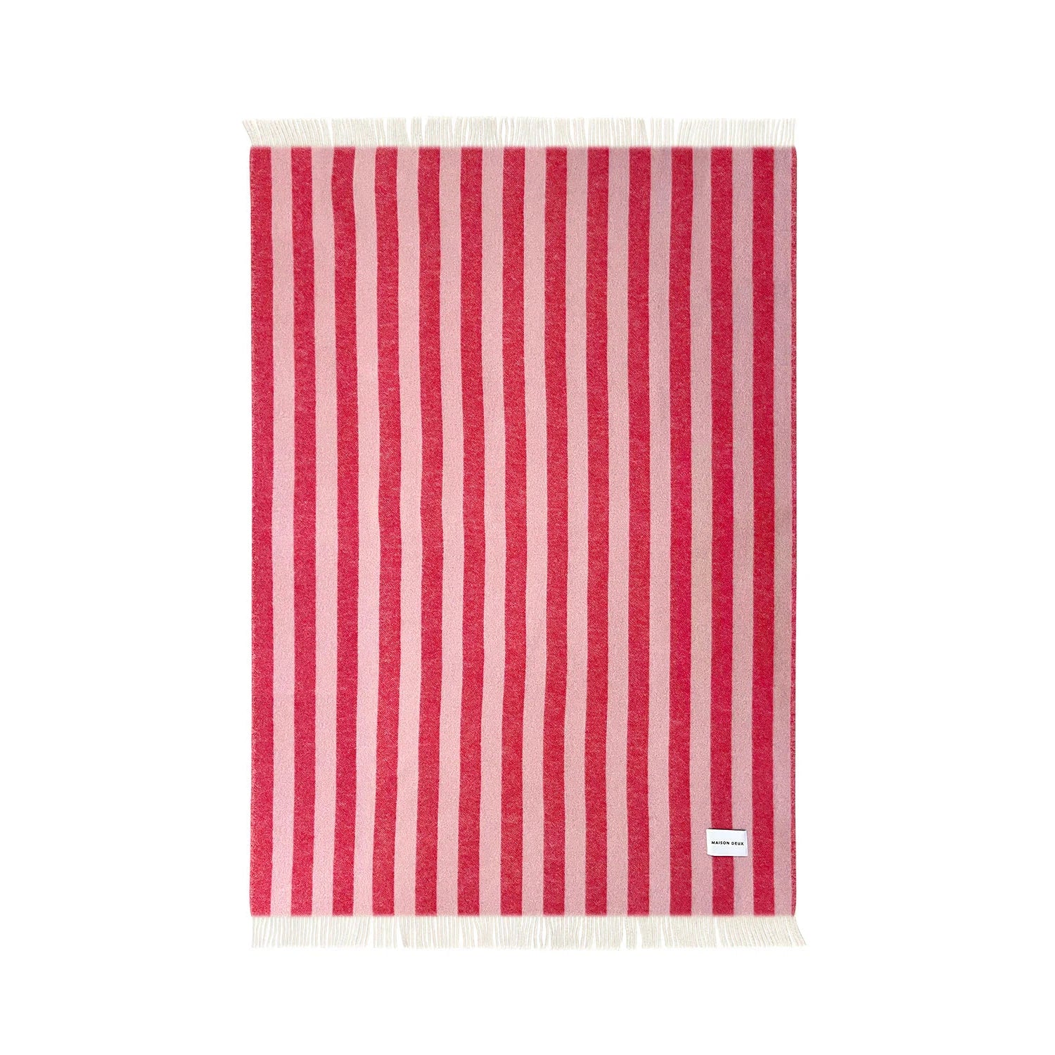 Maison Deux Candy Wrap Pink Cherry Blanket