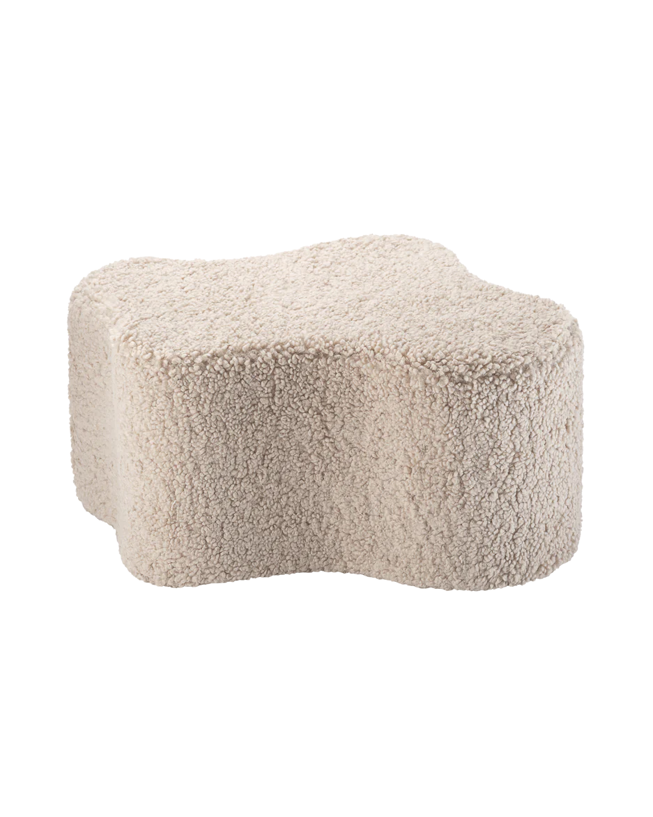 Biscuit Cloud Pouffe