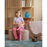 Brown Sugar Cloud Pouffe