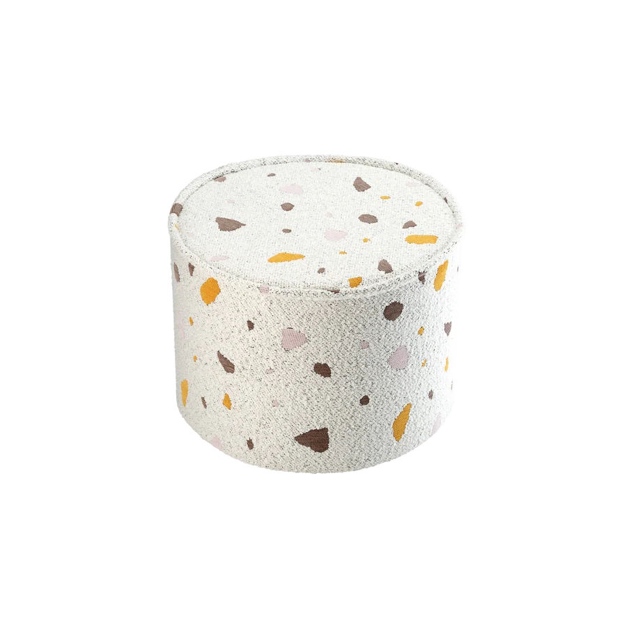 Wigiwama Terrazzo Marble Pouffe