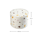 Wigiwama Terrazzo Marble Pouffe