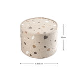 Wigiwama Terrazzo Sand Pouffe