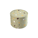 Wigiwama Terrazzo Moss Pouffe
