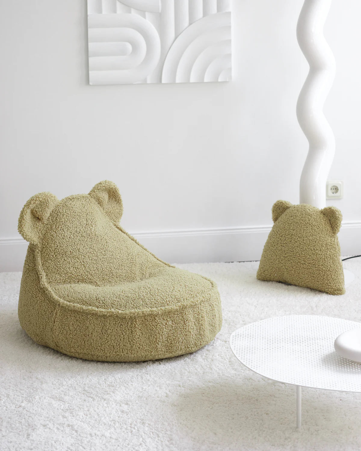 Wigiwama Bear Matcha Cushion