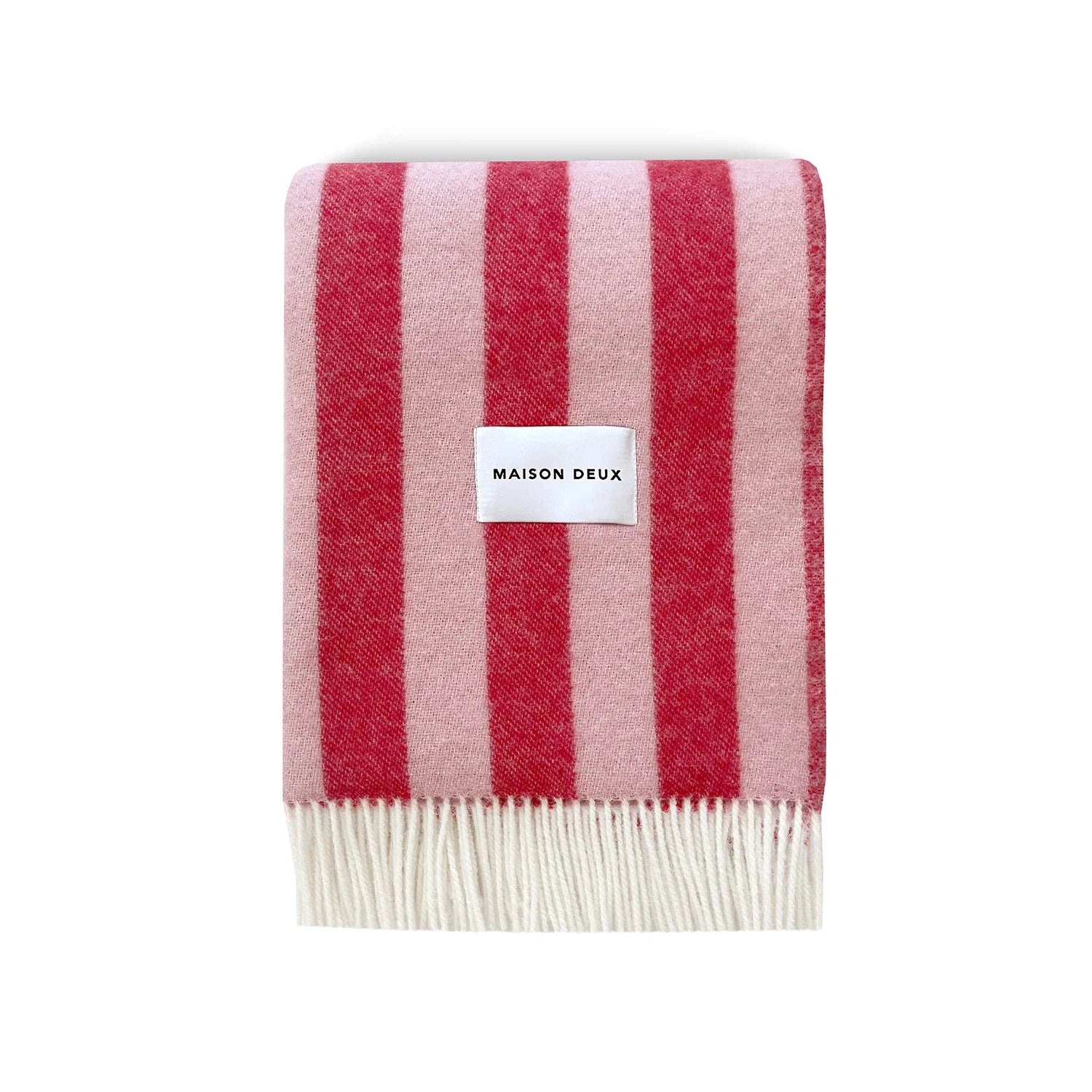 Maison Deux Candy Wrap Pink Cherry Blanket