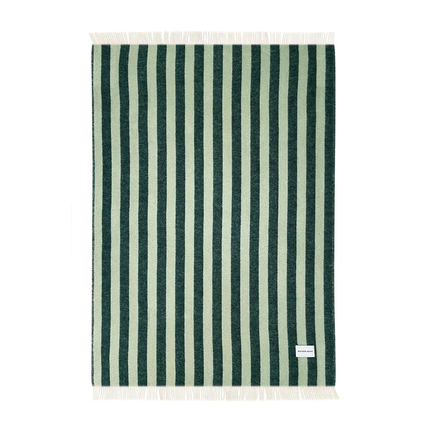 Maison Deux Candy Wrap Green Sage Blanket