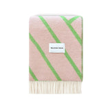 Maison Deux Lines Pink Apple Blanket