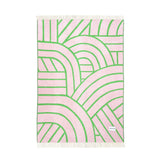 Maison Deux Lines Pink Apple Blanket