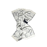 Maison Deux Miffy White Black Blanket