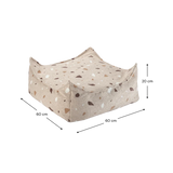 Wigiwama Terrazzo Sand Square Ottoman