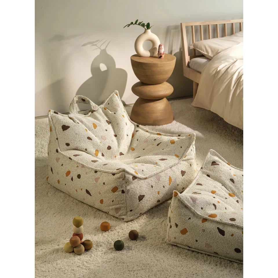 Wigiwama Terrazzo Marble Beanbag Chair