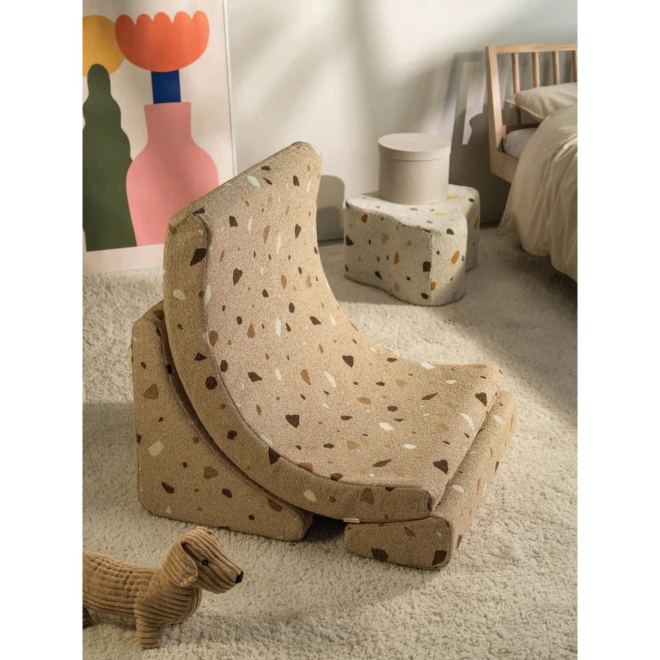 Wigiwama Terrazzo Sand Moon Chair