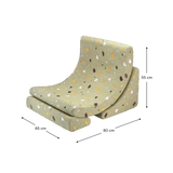 Wigiwama Terrazzo Moss Moon Chair