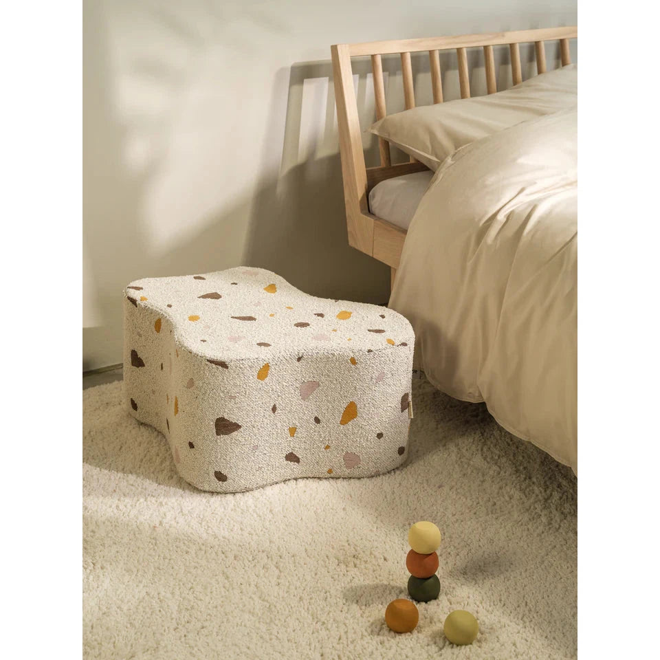 Wigiwama Terrazzo Marble Cloud Pouffe
