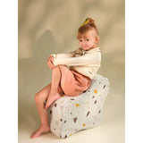 Wigiwama Terrazzo Marble Cloud Pouffe