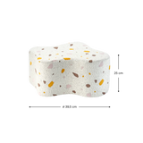Wigiwama Terrazzo Marble Cloud Pouffe