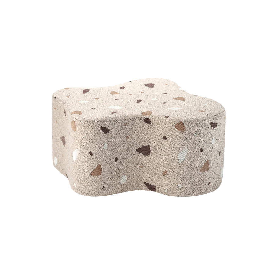 Wigiwama Terrazzo Sand Cloud Pouffe