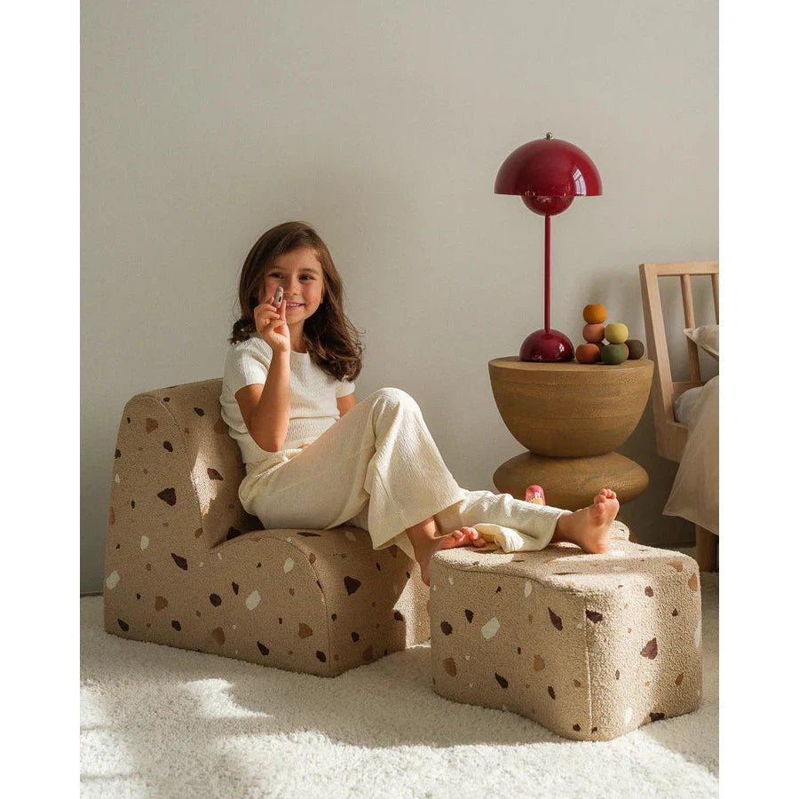 Wigiwama Terrazzo Sand Cloud Pouffe