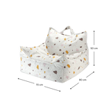 Wigiwama Terrazzo Marble Beanbag Chair