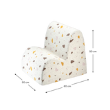 Wigiwama Terrazzo Marble Cloud Chair