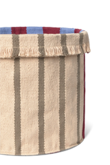 Tall Indigo Blue Basket