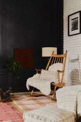 Tartan Blue Sage Kids Handloom Bed Throw