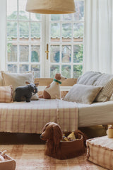 Tartan Rose Kids Handlook Bed Throw