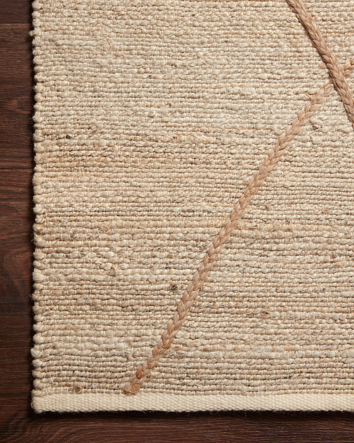 Bodhi Ivory Natural Jute Area Rug