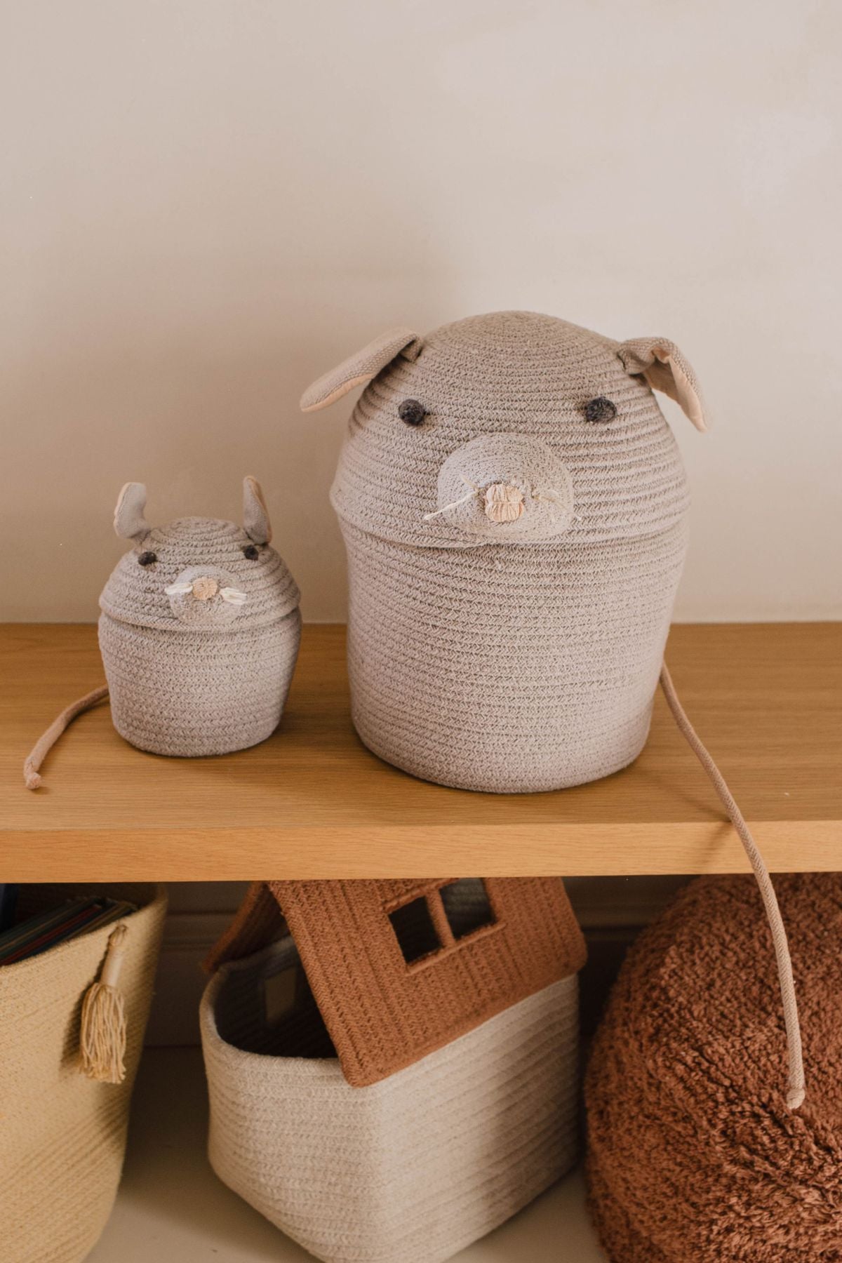 Lorena Canals Mini Renata the Rat Basket