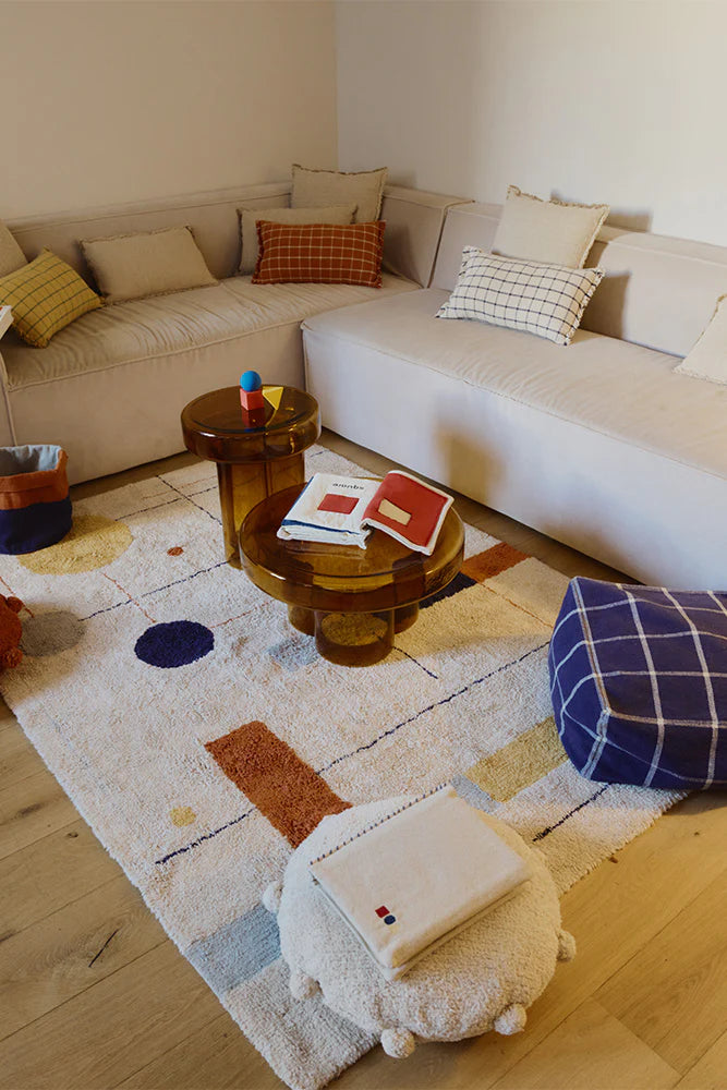 WASHABLE RUG GEOMETRICAL SHAPES - Rugs by Roo