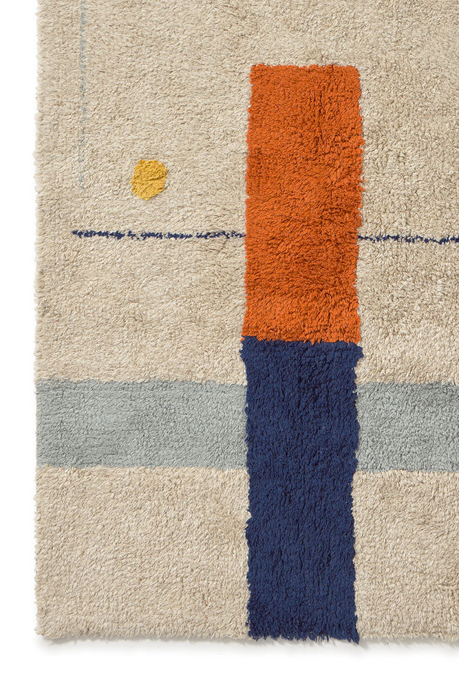 WASHABLE RUG GEOMETRICAL SHAPES - Rugs by Roo