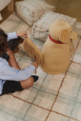 Tartan Blue Sage Washable Area Rug