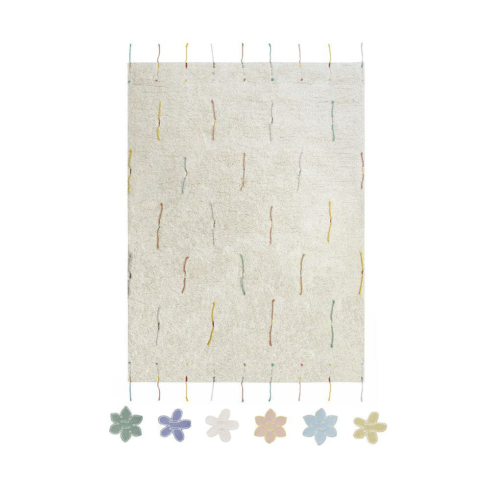 Lorena Canals Planet Bee Wildflowers Play Rug