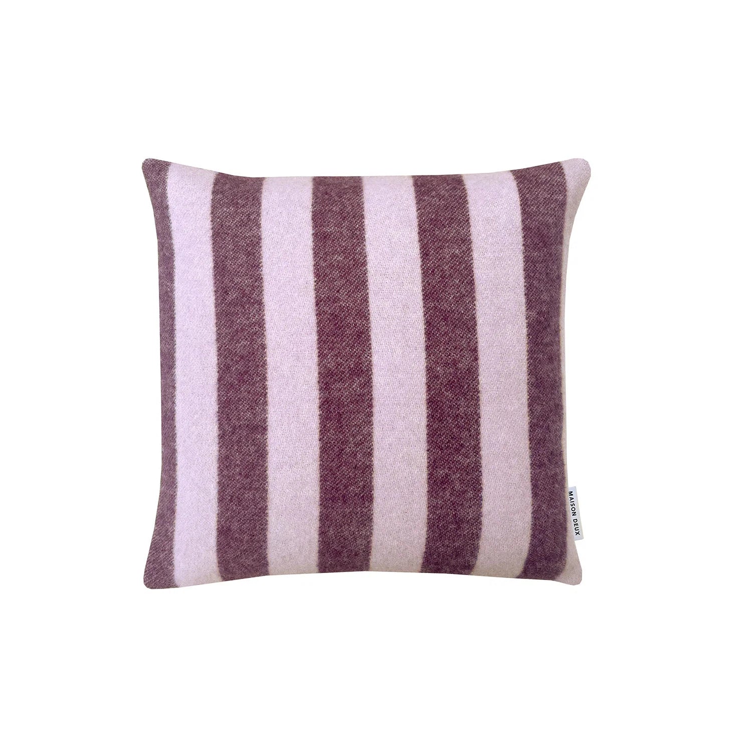 Maison Deux Candy Wrap Lilac Aubergine Cushion