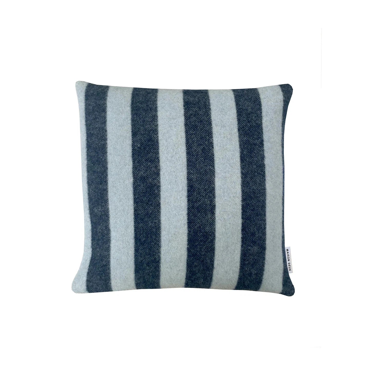 Maison Deux Candy Wrap Navy Ice Blue Cushion