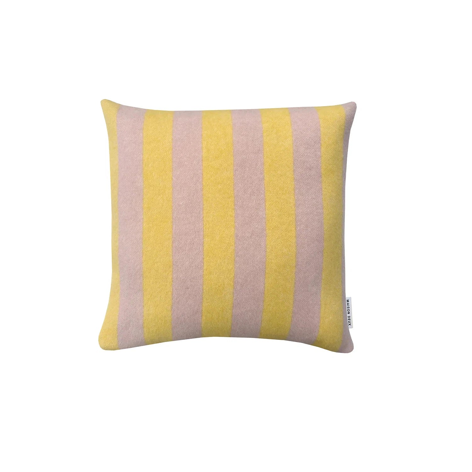 Maison Deux Candy Wrap Pink Yellow Cushion