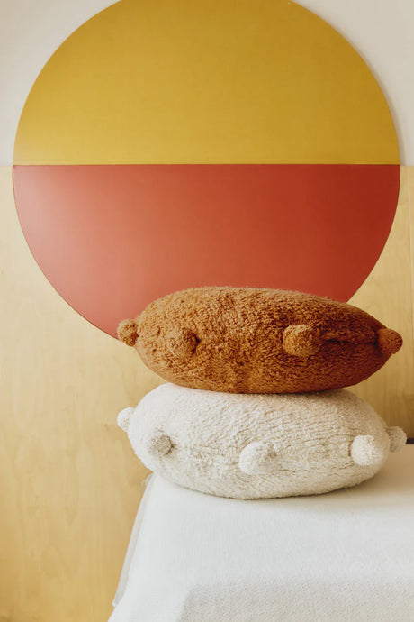 FLOOR CUSHION BUBBLY NATURAL - Rugs by Roo