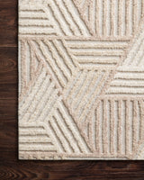 Ehren Oatmeal & Ivory Area Rug