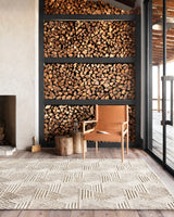 Ehren Oatmeal & Ivory Area Rug