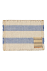 Pocket Blue Handloom Placemats (Set of 2)