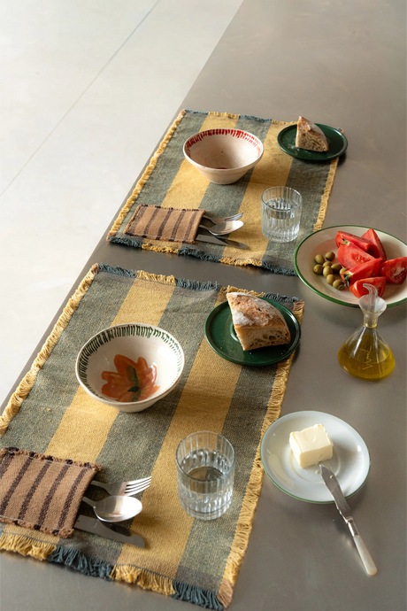 Pocket Terrazzo Handloom Placemats (Set of 2)