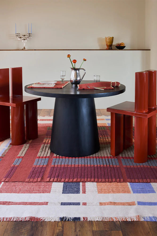 Handloom Rug Columns Sienna - Rugs by Roo