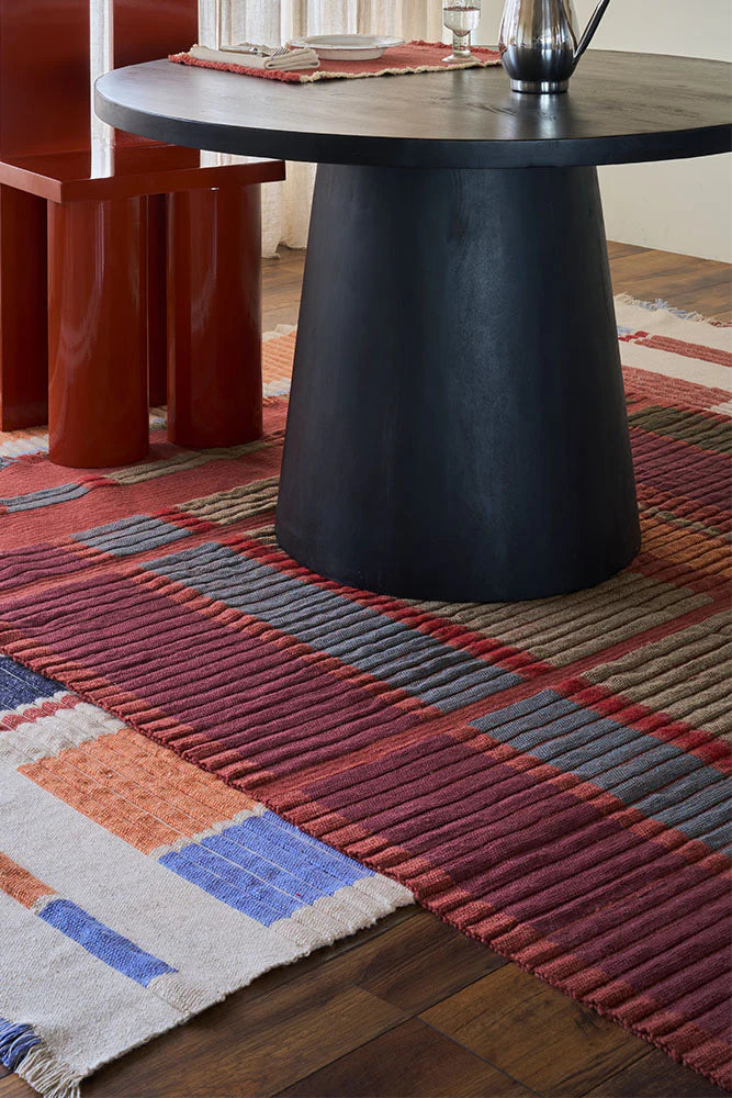 Handloom Rug Columns Sienna - Rugs by Roo