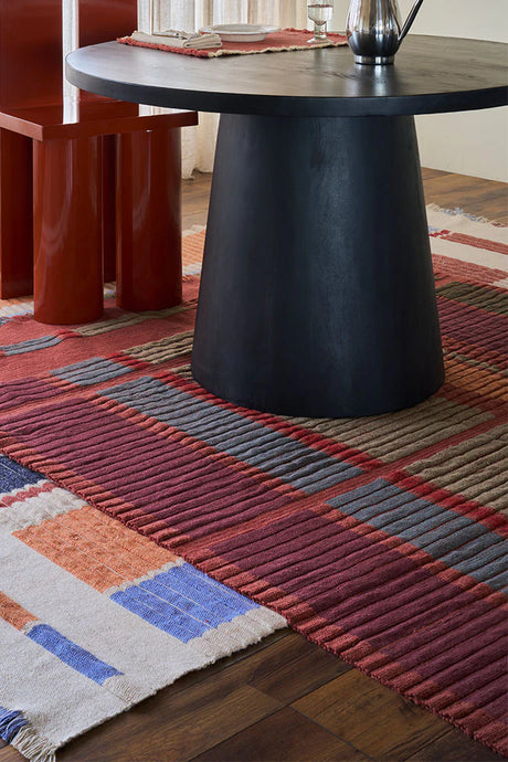 Handloom Rug Columns Sienna - Rugs by Roo