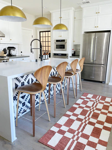 Kirsten Wool Rust Area Rug