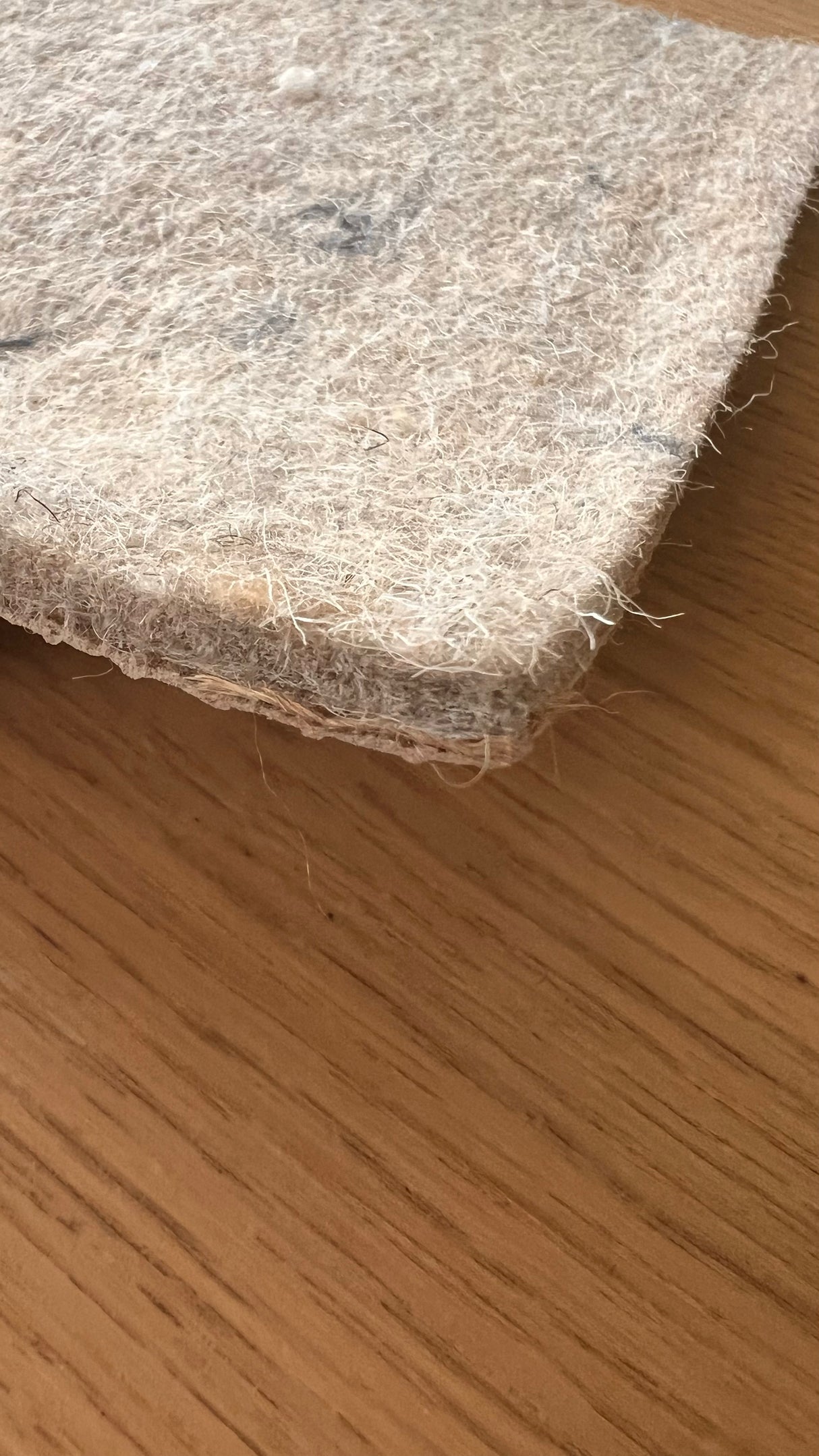 Wool with Natural Rubber Anti-slip Rug Pad