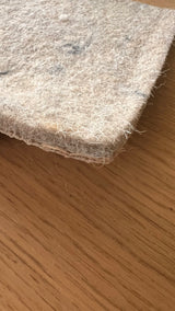 Wool with Natural Rubber Anti-slip Rug Pad