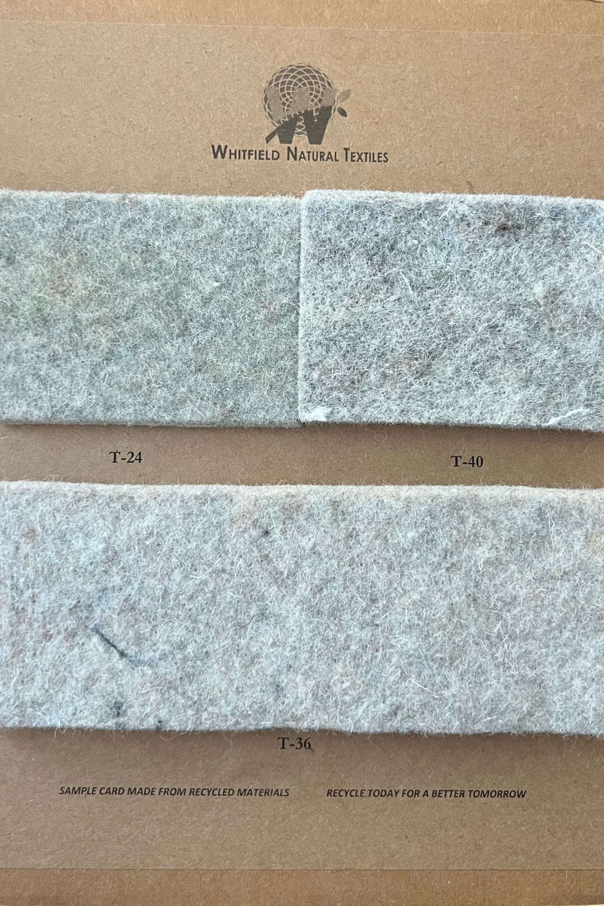 Wool Carpet Pad Sample